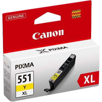 Canon Bläckpatron CLI-551XL Y gul 11 ml för iP7250,