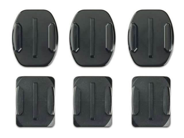 GoPro Flat + curved adeshive mounts