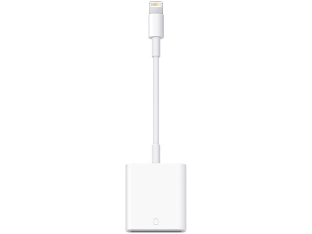 Apple Lightning SD card camera reader