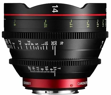 Canon CN-E14/3,1T L F, EF-mount