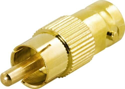 Deltaco BNC adapter RCA hane - BNC hona