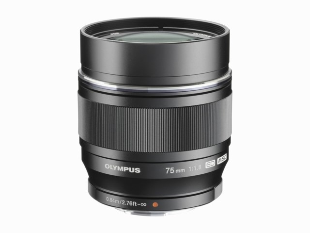 Olympus M.ZUIKO DIGITAL ED 75mm f/1,8 svart