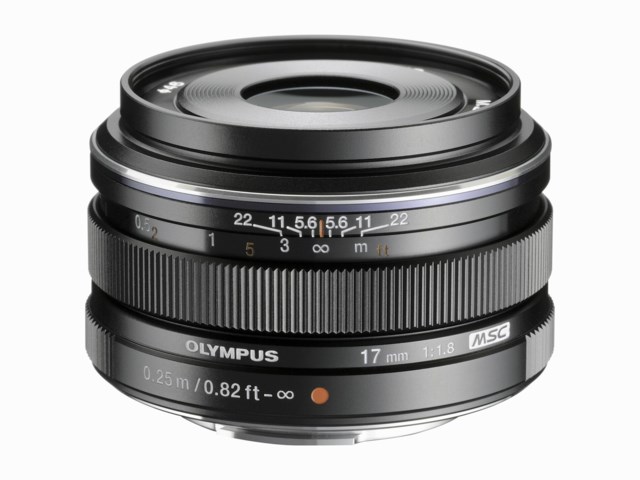 Olympus M.ZUIKO DIGITAL 17mm f/1,8 svart