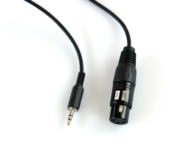Pulse Mikrofonkabel XLR hona - 3,5 mm minitele hane 1,5 m