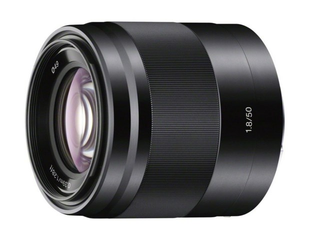 Sony E 50mm f/1,8 OSS svart