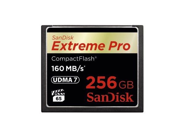 SanDisk Minneskort Compact Flash 256GB UDMA 7 Extreme