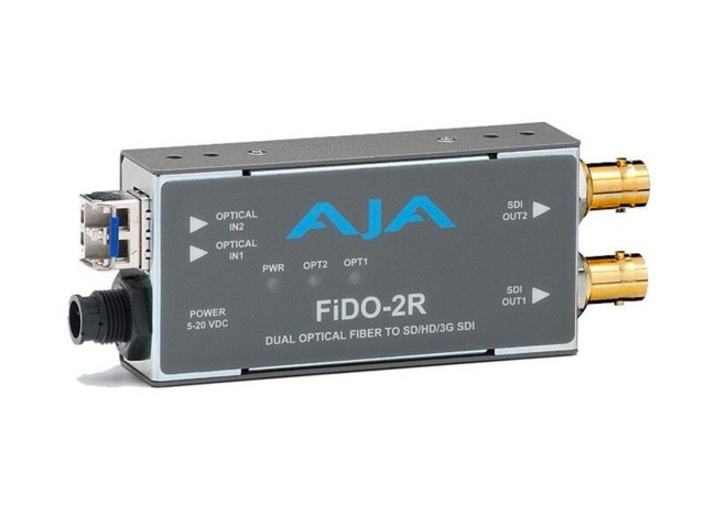 Aja FiDO-2R 2 ch Receive Fiberbox