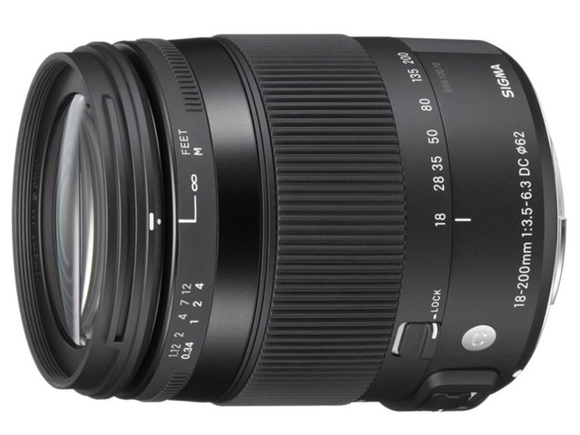 Sigma 18-200mm f/3,5-6,3 DC Macro OS HSM Contemporary till Nikon