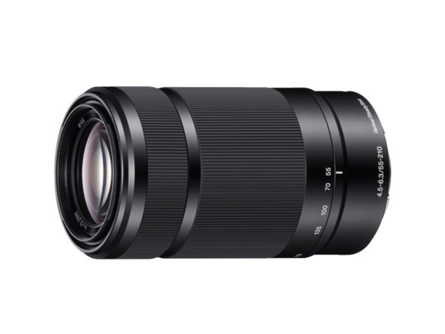 Sony E 55-210mm f/4,5-6,3 OSS svart