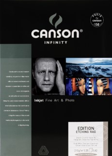 Canson Edition Etching Rag A2 310gr 25blad