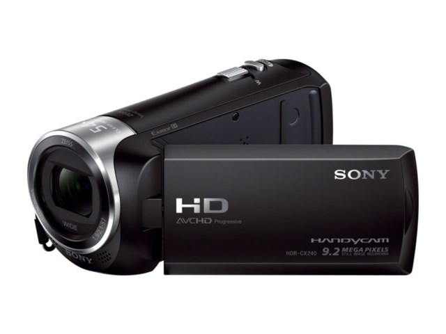 Sony HDR-CX240E svart