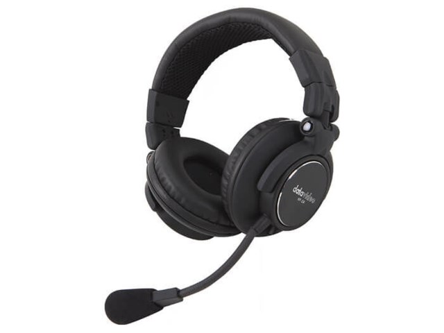 DataVideo HP-2A Heavy Duty headset för intercom