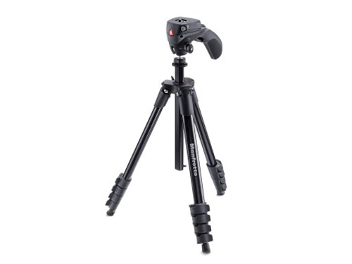 Manfrotto Stativkit Compact Action Svart
