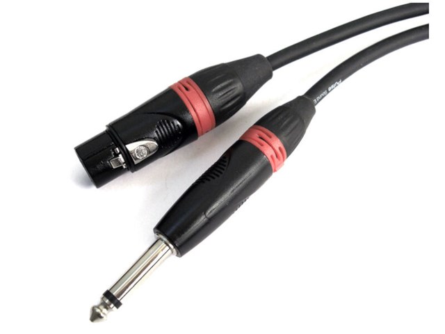 Pulse Ljudkabel 3 meter 6,3 mm mono - XLR hona