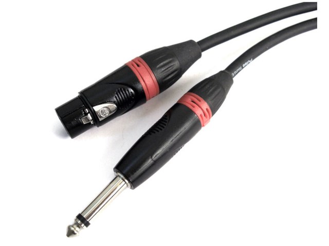 Pulse XLR hona - 6,3 mm TS hane 6m Audiokabel