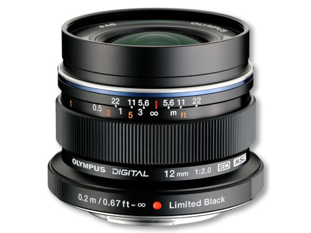 Olympus M.ZUIKO DIGITAL ED 12mm f/2,0 svart
