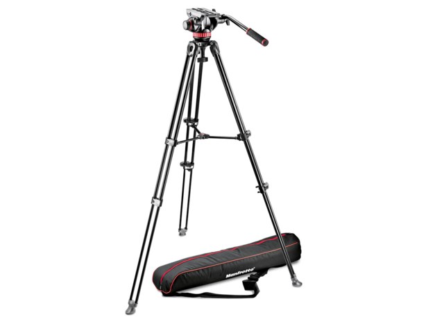 Manfrotto Videostativkit MVK502AM-1 + MVT502AM Videohuvud