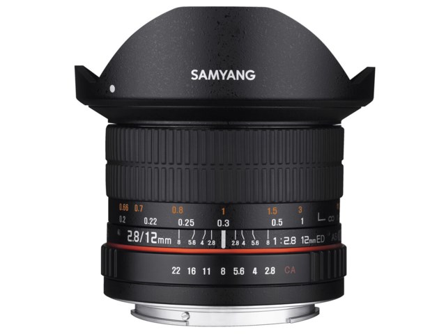 Samyang 12mm f/2,8 ED AS NCS Fisheye till Canon