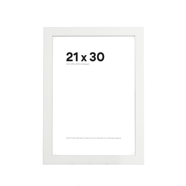 Scandinavian Photo Fotoram A4 vit