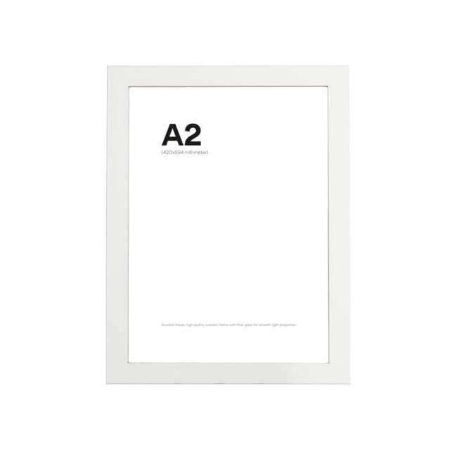 Scandinavian Photo Fotoram A2 vit