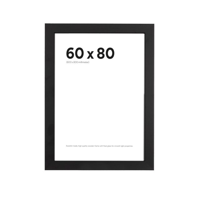 Scandinavian Photo Fotoram 60x80 svart