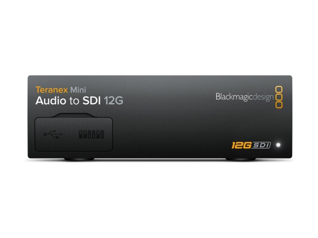 Blackmagic Design Teranex mini - Audio till SDI 12G