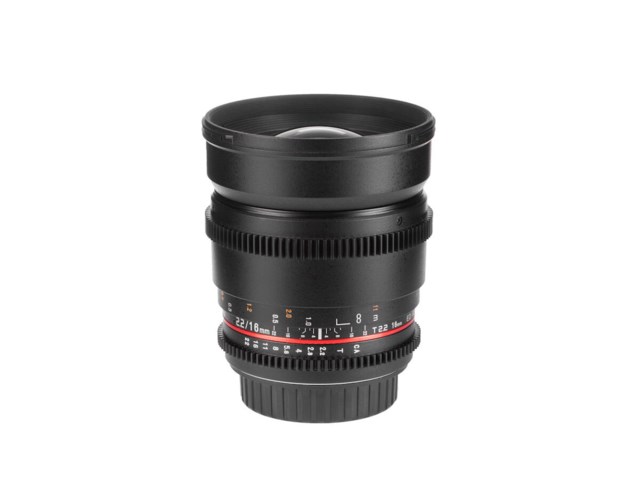Samyang 16mm T2.2 ED AS UMC CS VDSLR II till Nikon