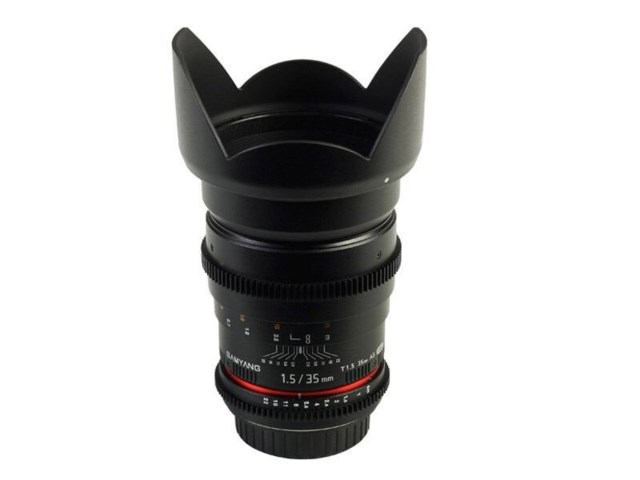 Samyang 35mm T1.5 AS UMC VDSLR II till Micro 4/3