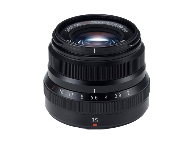 Fujifilm Fujinon XF 35mm f/2 R WR svart