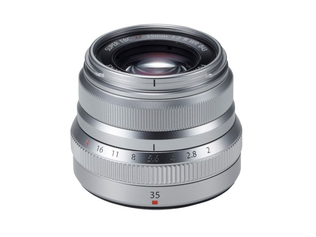 Fujifilm Fujinon XF 35mm f/2 R WR silver