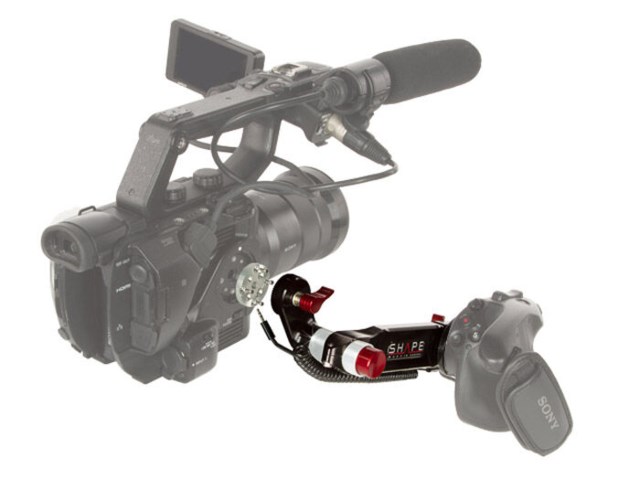 Shape Förlängning för remote handgrepp till Sony FS5