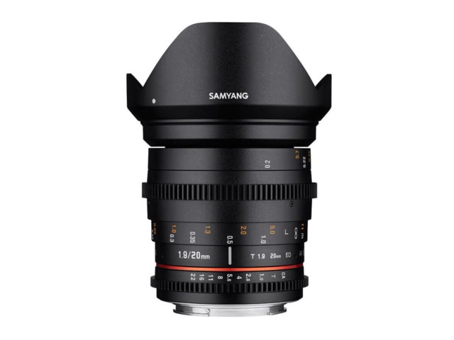 Samyang 20mm T1.9 ED AS UMC till Sony E