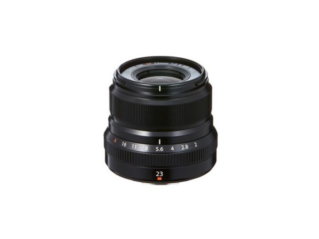 Fujifilm Fujinon XF 23mm f/2,0 R WR svart