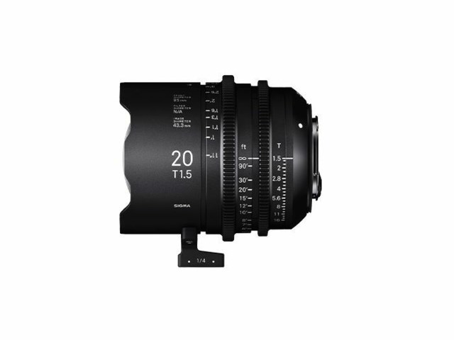 Sigma CINE 20mm T1.5 FF Sony E-mount