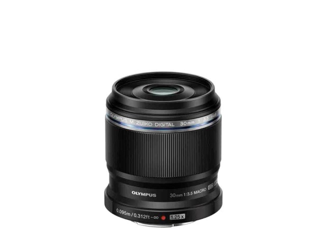 Olympus M.ZUIKO DIGITAL ED 30mm f/3,5 Macro svart