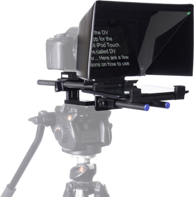 DataVideo TP-500 DSLR teleprompter till iPad/Android