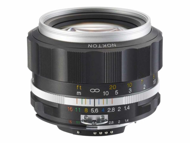 Voigtländer 58mm f/1,4 Nokton SLII-S silver till Nikon