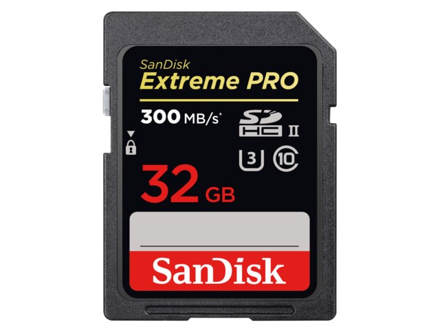 Sandisk Minneskort Secure Digital 32GB Extreme Pro SDHC