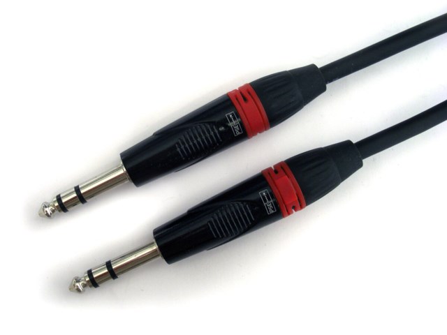Pulse Ljudkabel tele-tele 6,3 mm stereo 3 meter