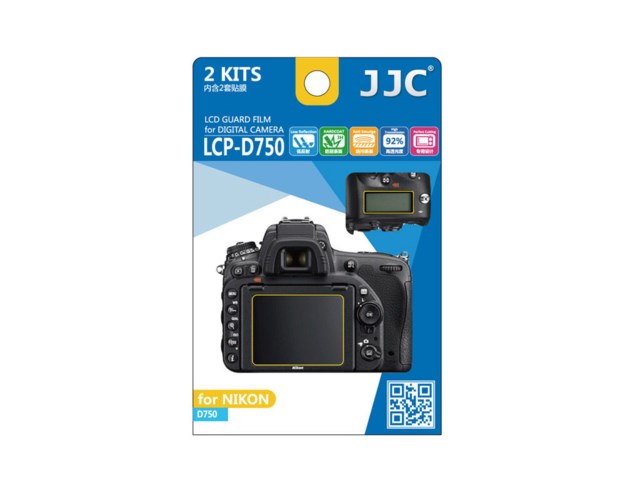 JJC LCD-skydd LCP-D750 till Nikon D750/D780 2-pack