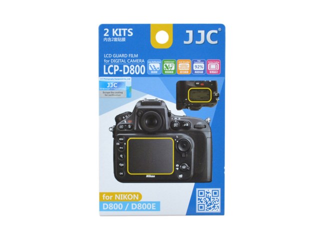 JJC LCD-skydd LCP-D800 till Nikon D800/800E 2-pack