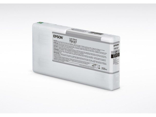 Epson Bläckpatron ljus svart 200 ml T9137 till SC-P5000