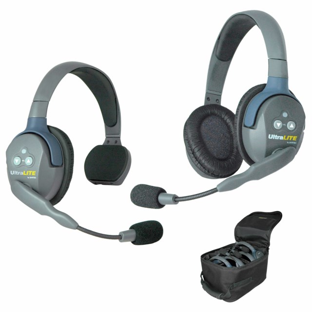 Eartec UltraLITE HD UL2SD - 1 single + 1 double headset