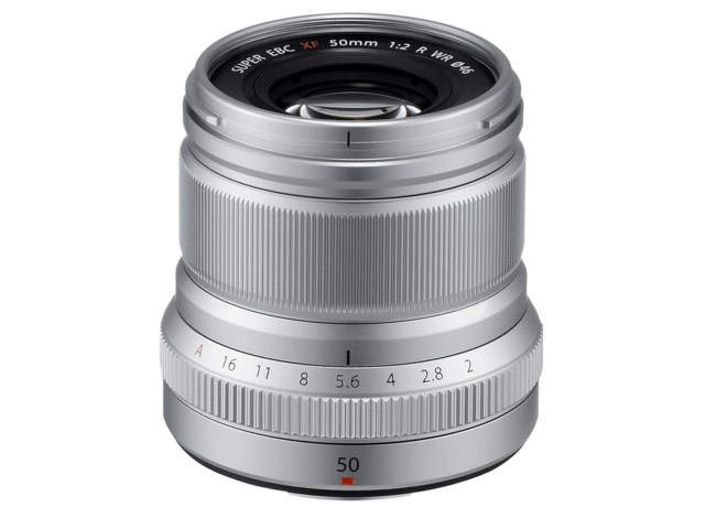 Fujifilm Fujinon XF 50mm f/2,0 R WR silver