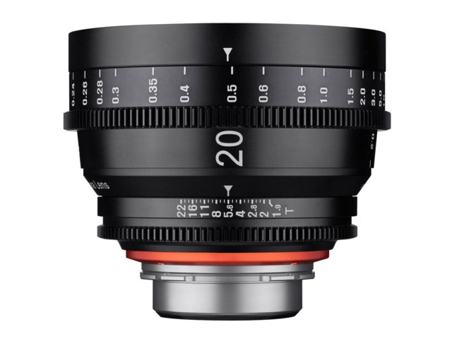 Samyang Xeen 20mm T1.9 FF Cine till PL-mount