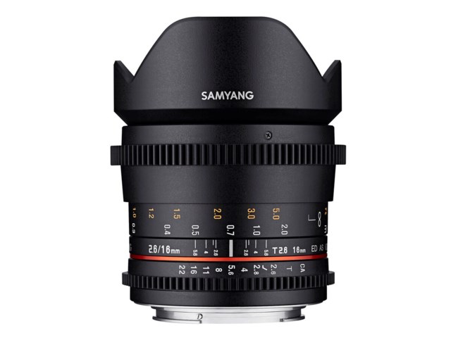 Samyang VDSLR 16mm T2.6 ED AS UMC till Sony FE
