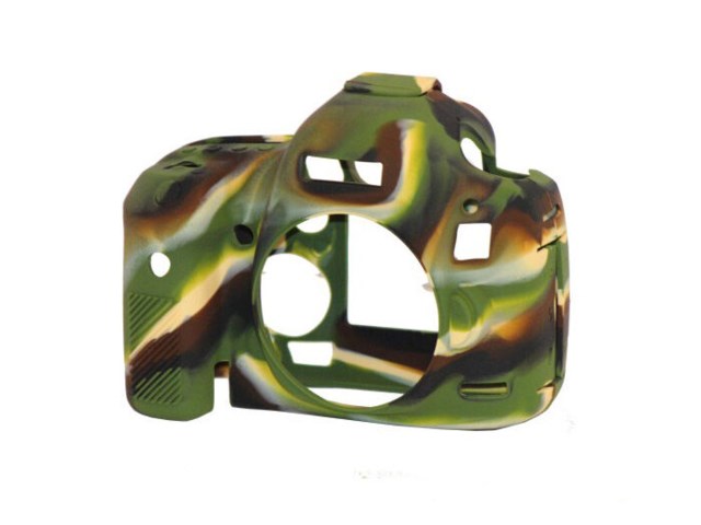 EasyCover Skyddsfodral silikon kamouflage till Canon 5D