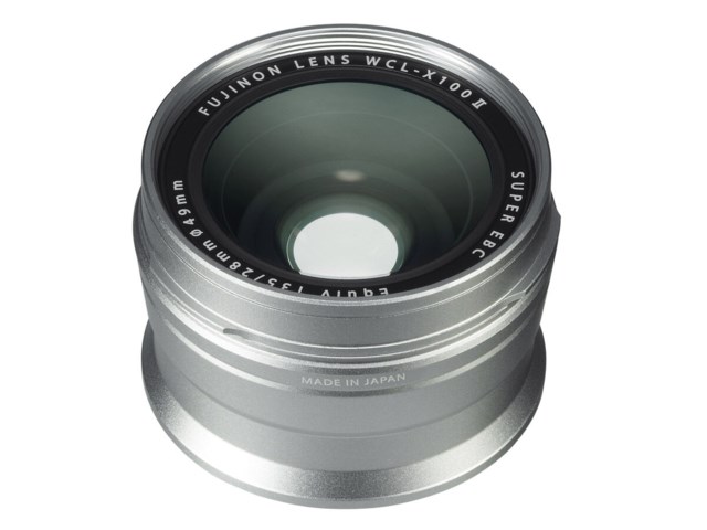 Fujifilm Vidvinkellins WCL-X100 II silver till X100-serien