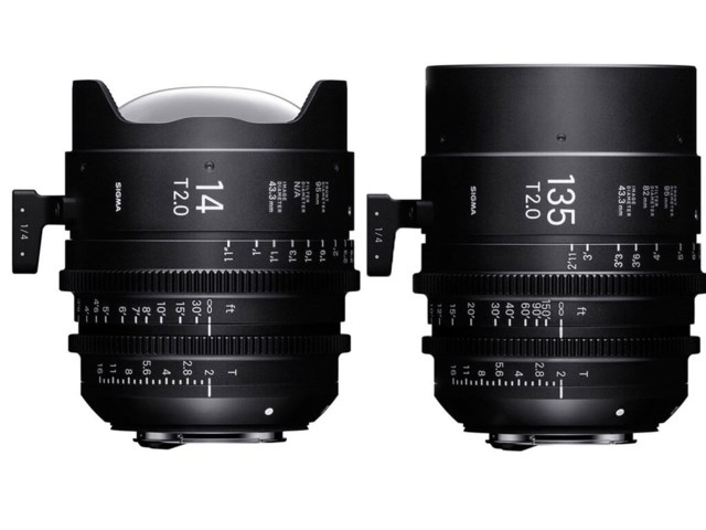 Sigma CINE Two Prime Lenses kit Sony E-mount