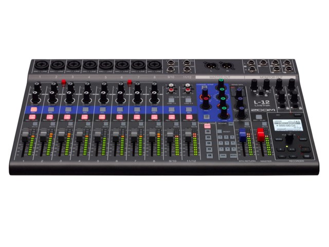 Zoom LiveTrak L-12 digital mixer/recorder